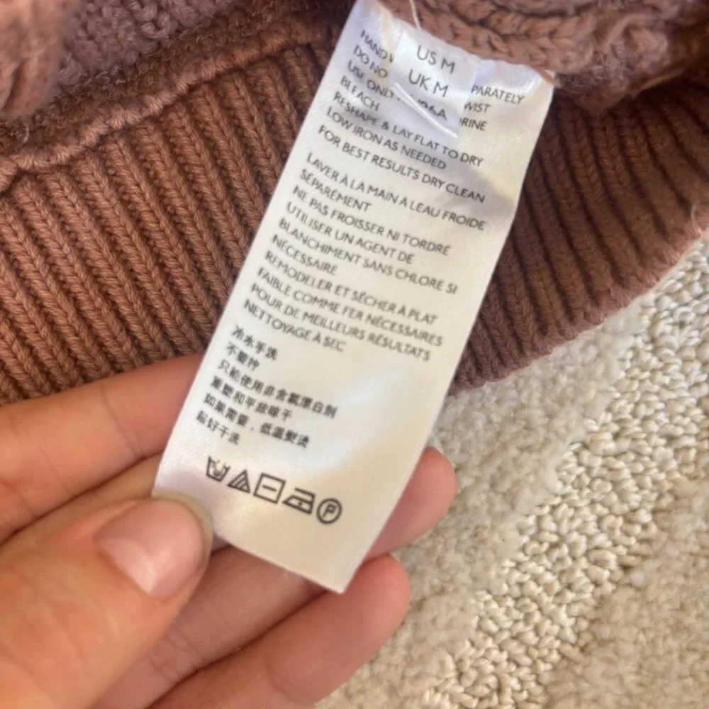 Free People "All Yours" Mocha Brown Cardigan - Picture 3 of 4